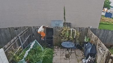 Escaped Inmate Caught on Camera Hiding in Lafayette Backyard