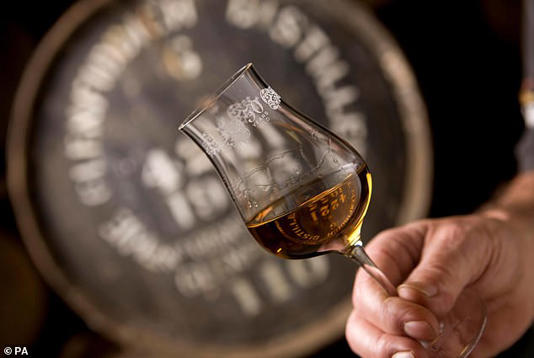 Adding that there was an 'opportunity' for the two leaders to make progress, Mr Swinney also told the US President that Scotch whisky was 'unique' to the nation, with the tariff acting as a 'significant impediment' (file image)
