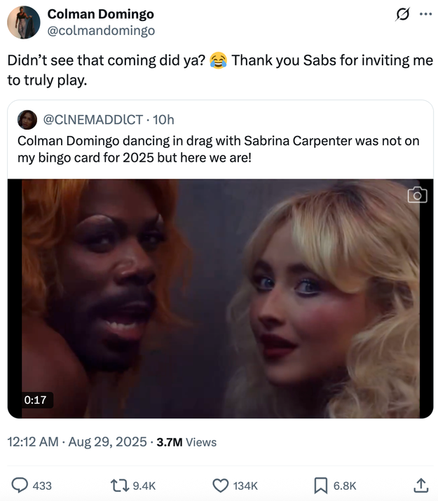 The Internet Is Completely Freaking Out Over Colman Domingo's