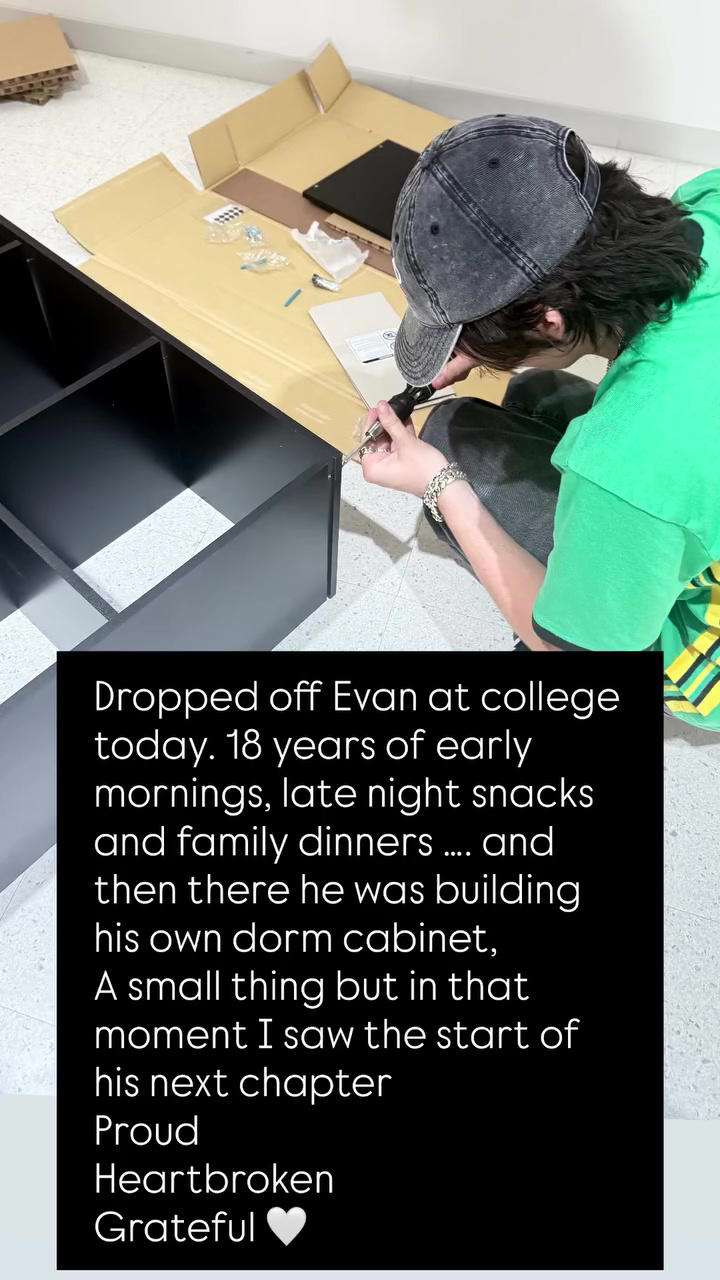 Lauren Sánchez's son via Instagram in August 2025