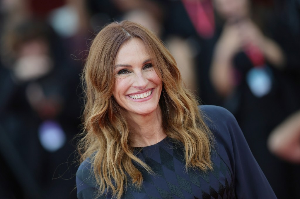 Julia Roberts Wipes Away Tears, Blows Kisses and Hugs Luca Guadagnino  During 6-Minute Venice Standing Ovation for 'After the Hunt'