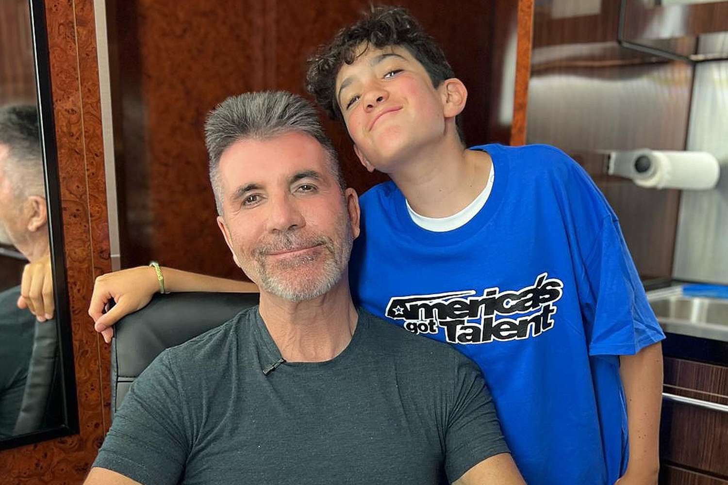 Simon Cowell Is in Ultimate Dad Mode as Son Eric, 11, Rocks an “AGT