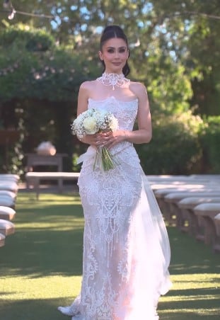 Lupita Villalobos deslumbra en su boda de ensueño en España
