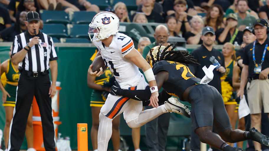 Auburn's rushing offense overpowers Baylor