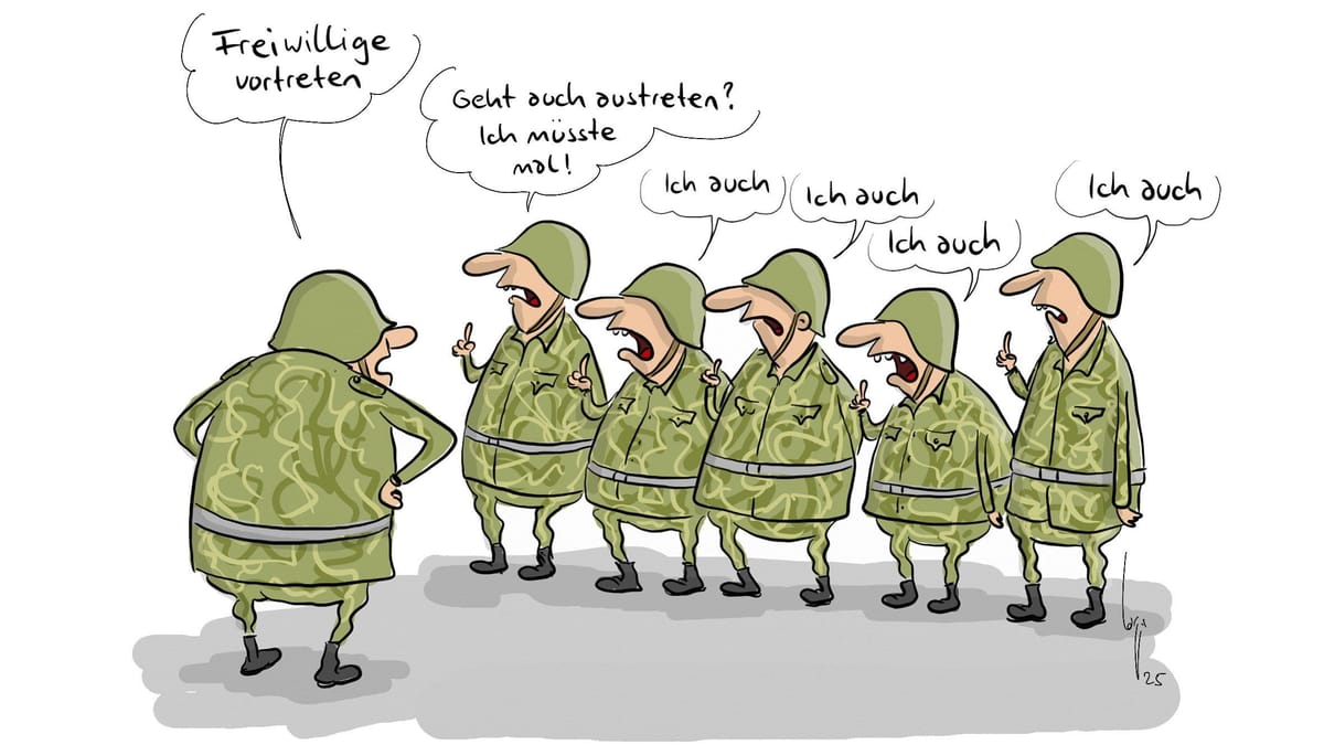 Freiwillige? (Quelle: Mario Lars)