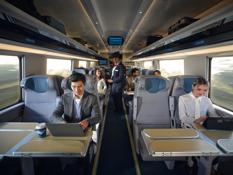 Amtrak Debuts High Speed Trains as Train Travel Enters a New Golden Age Amtrak Debuts High Speed Trains as Train Travel Enters a New Golden Age