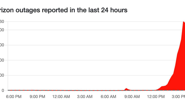 ‘SOS Mode’ Verizon Outage Leaves Thousands Without Service In Major US
