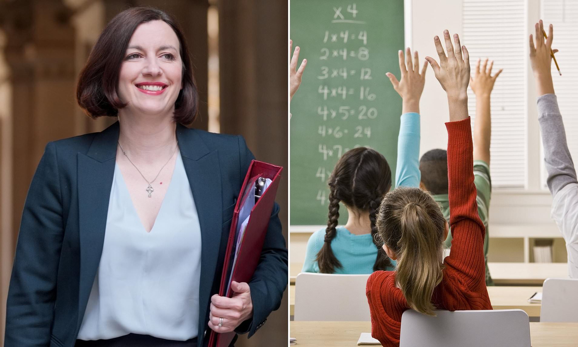 Education Secretary White workingclass pupils have been 'failed'...as