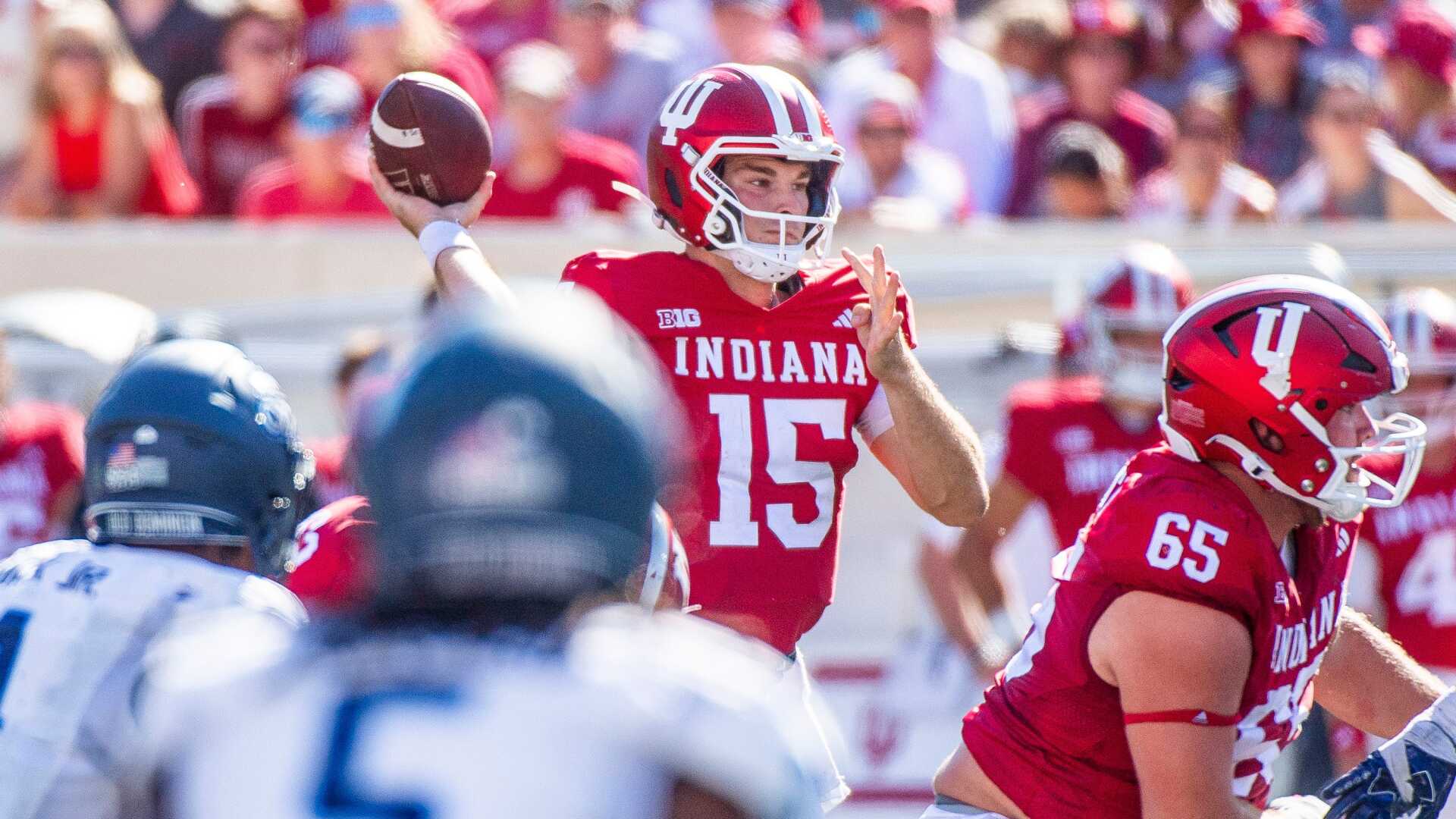 Fernando Mendoza leads No. 20 Indiana past Old Dominion 27-14 in debut ...