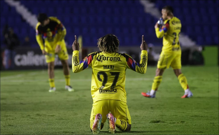América derrotó a Pachuca sin sus seguidores en el Ciudad de los Deportes y Allan Saint-Maximin marcó de nuevo / FOTO: Carlos Mejía - EL UNIVERSAL