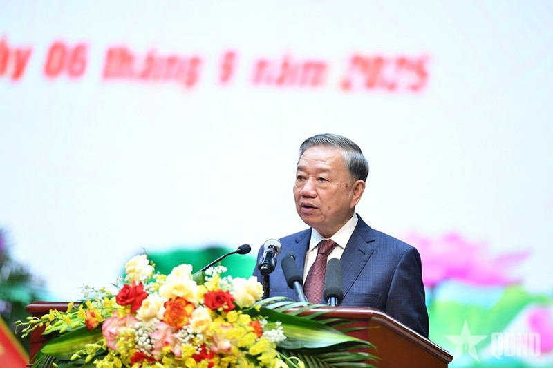 Phát biểu của Tổng Bí thư Tô Lâm ở Lễ kỷ niệm 80 năm Ngày truyền thống Bộ Tổng Tham mưu