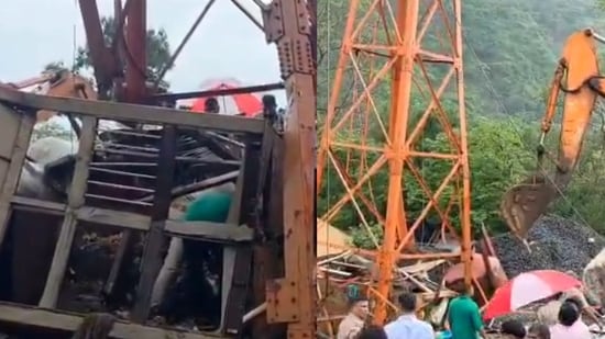Gujarat tragedy: Video shows moment after ropeway mishap at Pavagadh ...