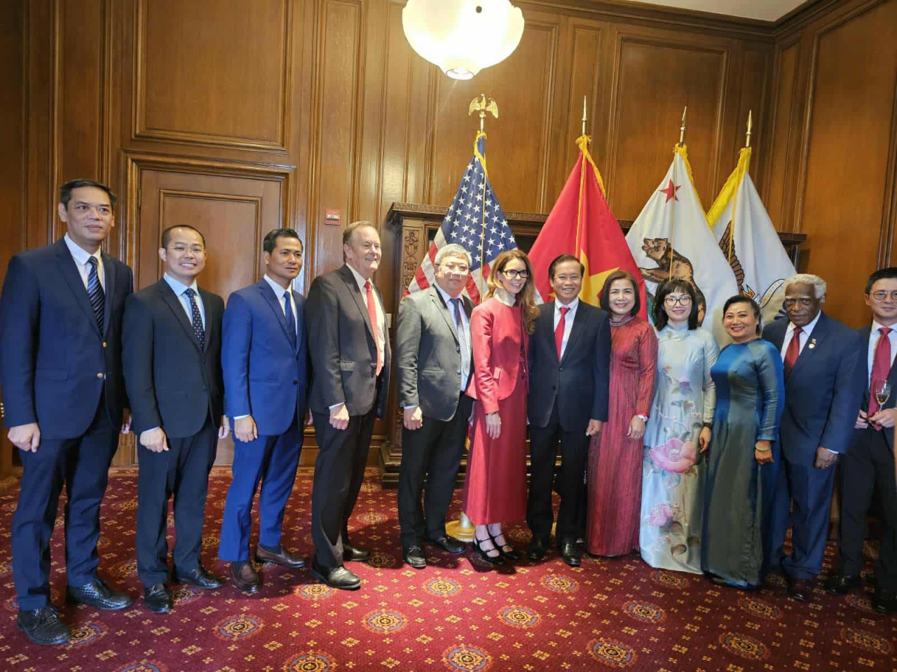 Lễ thượng cờ kỷ niệm 80 năm Quốc khánh Việt Nam tại tòa thị chính San Francisco