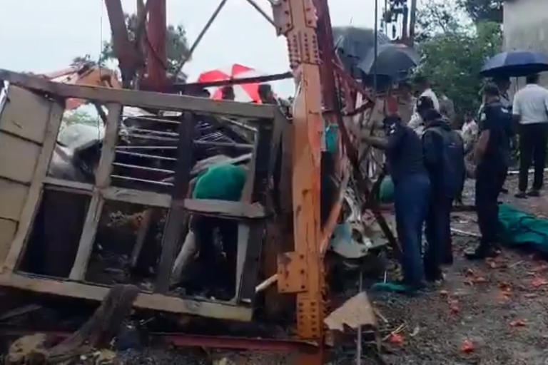 Six dead as wire of cargo ropeway snaps at Pavagadh Hill temple in Gujarat