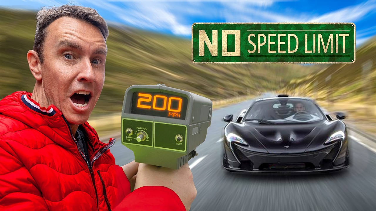 Driving the McLaren P1 on Open Roads