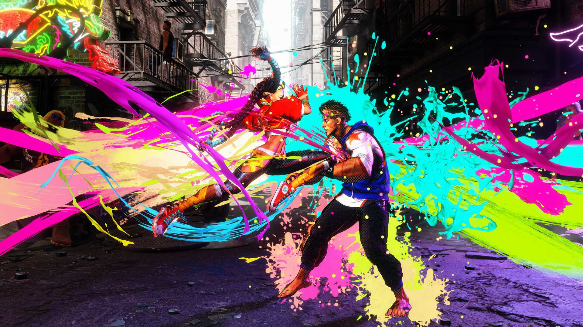 Kimberly vs Luke in Street Fighter 6
