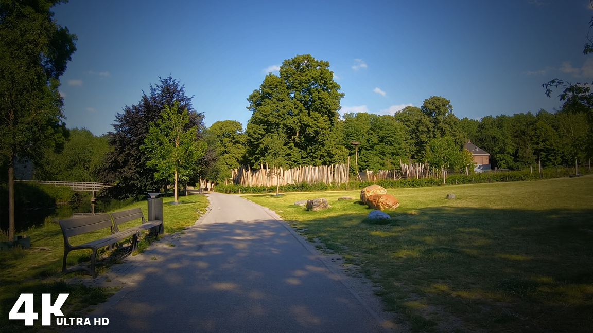 マーストリヒト市立公園を散策 – オランダ・4Kウォーキングツアー