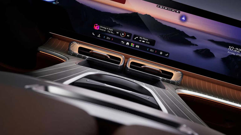 2026 Mercedes-Benz GLC With EQ Technology Interior Teasers