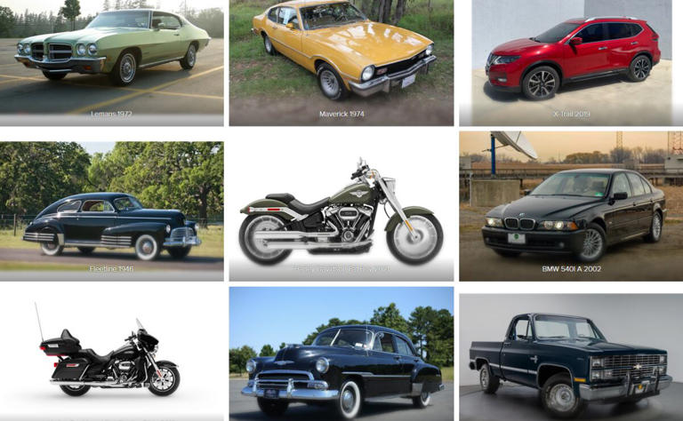 Colección de 18 vehículos de Francisco Javier Antonio Martínez, exdirectivo del Sistema Portuario Nacional detenido y asociado con huachicoleros (06/09/2025). Foto: Mexicanos contra la Corrupción