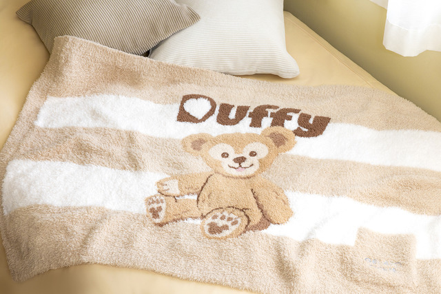 延長 9/5までの出品 ダッフィー ジェラートピケ ブランケット ブランケットジェラートピケダッフィー＆フレンズ