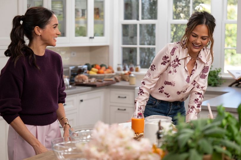 Chrissy Teigen and Meghan Markle