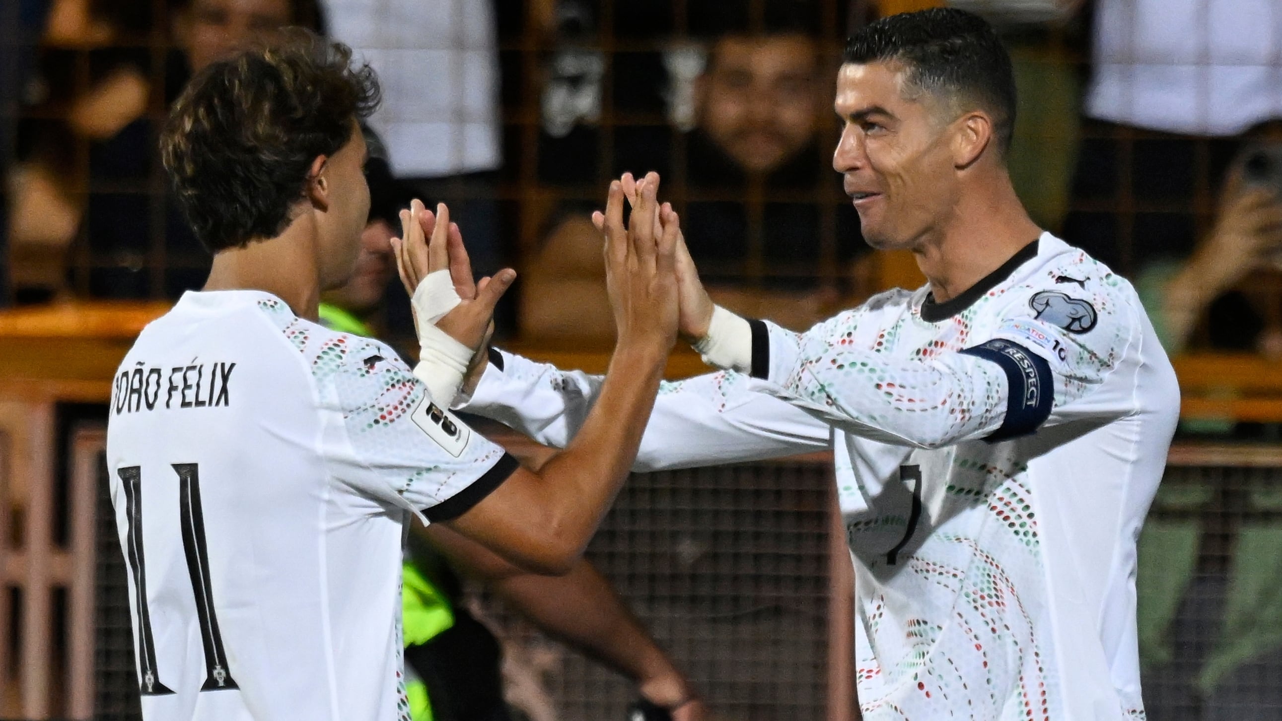 Cristiano Ronaldo and Saudi Pro League stars shine as Portugal pay tribute  to Diogo Jota