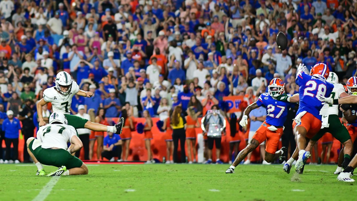USF ranked No. 18 in the nation after Gators upset