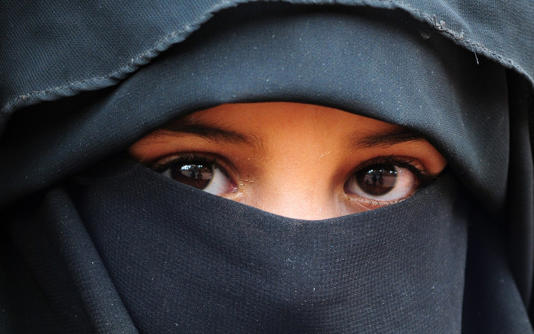 Islamic head covering