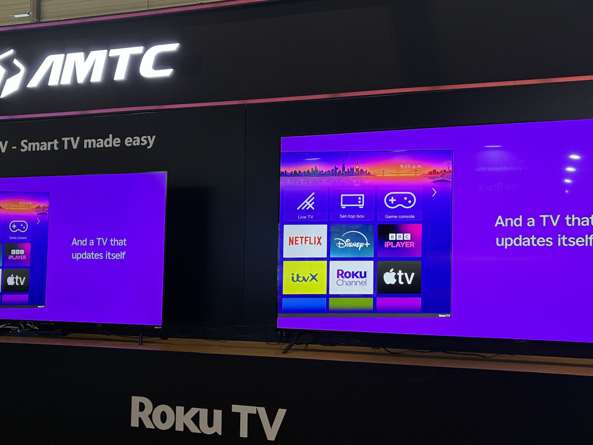 Shenzhen MTC Digital Technology bietet den Roku TV in 50 Zoll und in 55 Zoll an.