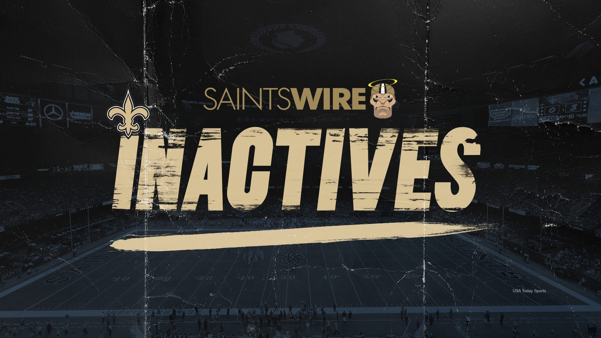 Inactive List: Which players are missing Saints-Cardinals Week 1 game?