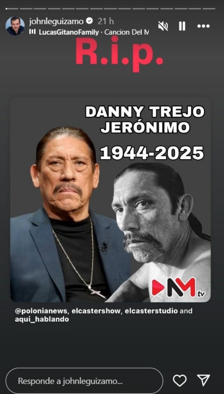 El actro cayó en una noticia falsa. (Foto: IG @johnleguizamo)