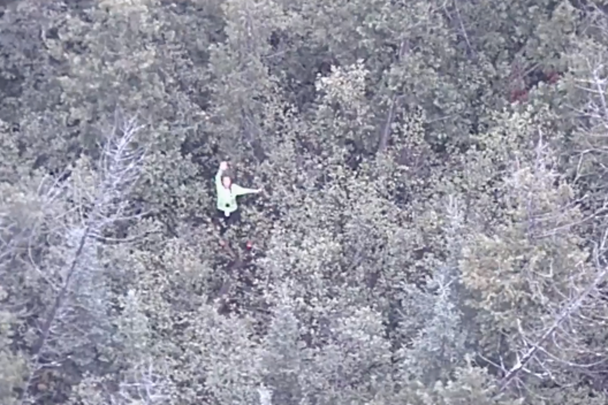 Frantic YouTube survival show contestant rescued from Michigan forest