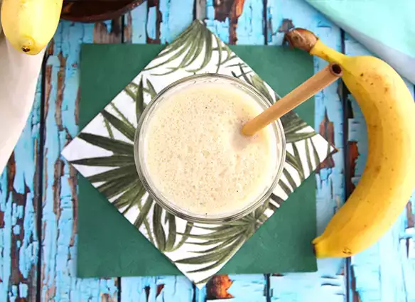 Bananen-vanille-milchshake
