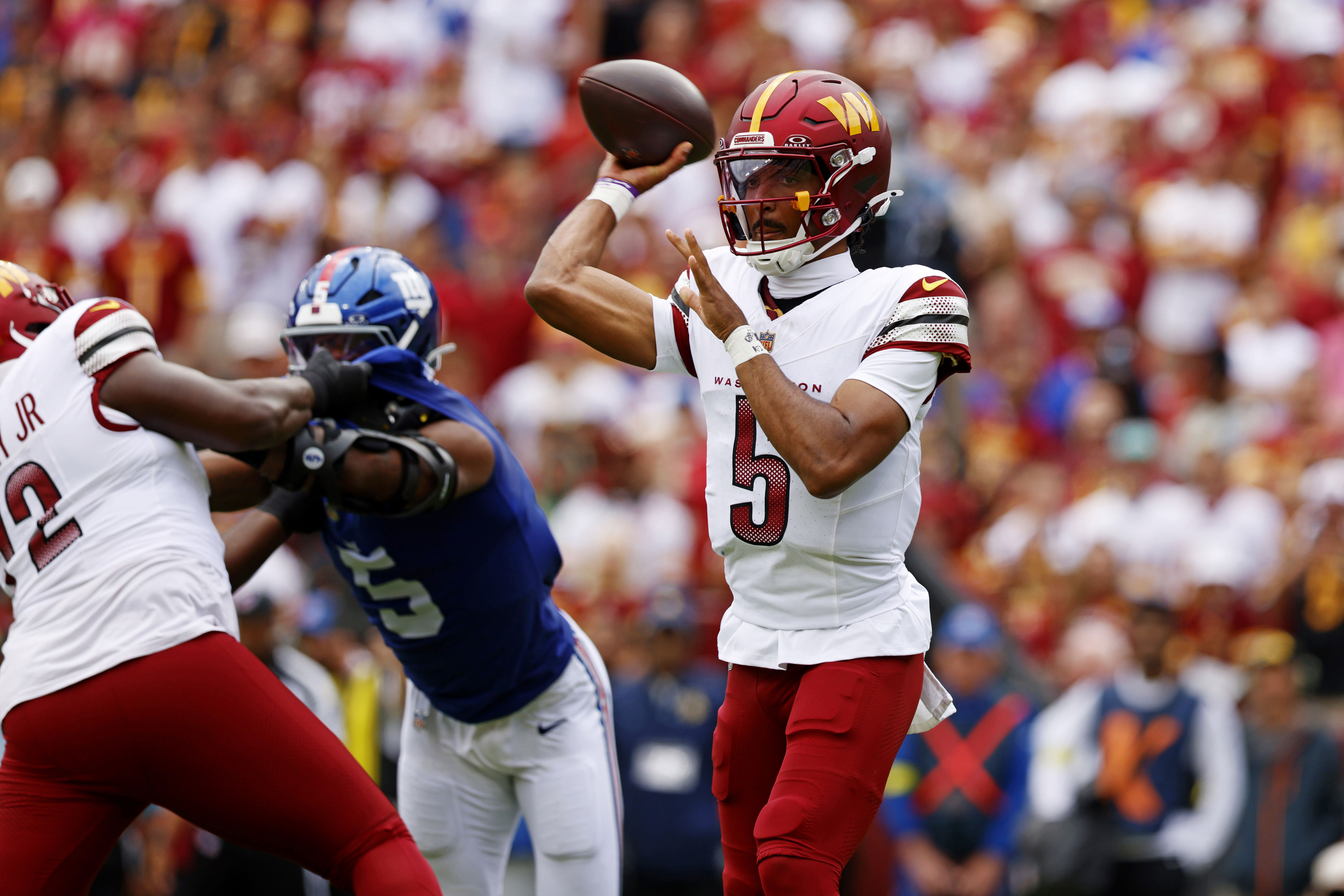 Game Recap Commanders Win Season And Home Opener 21 6 Over The Giants
