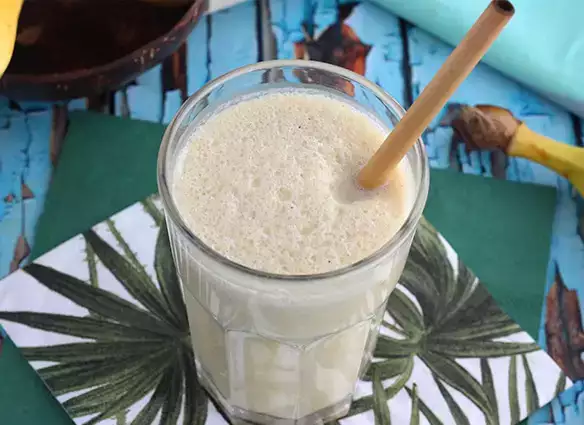 Bananen-vanille-milchshake