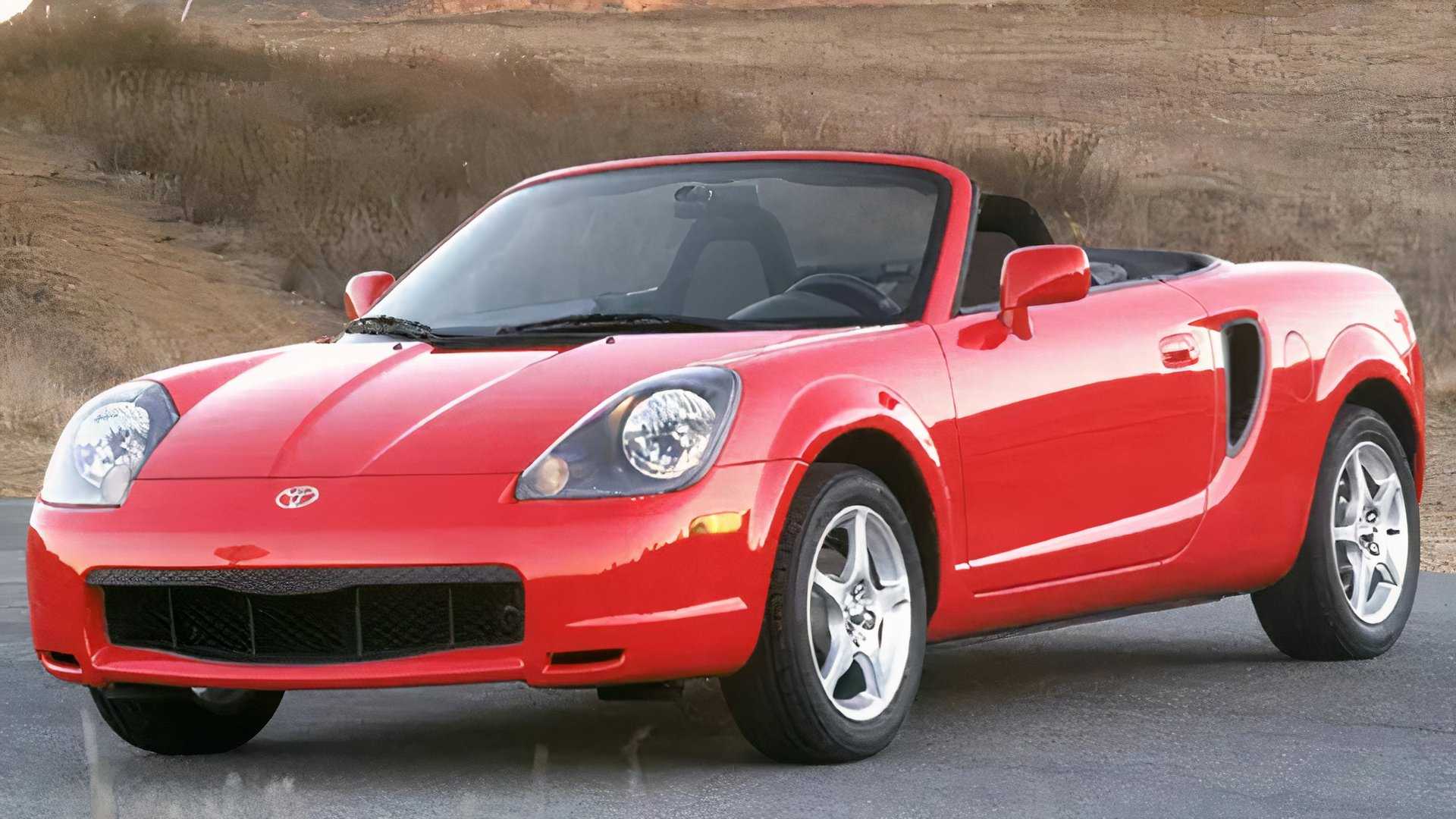 2000-2005 Toyota MR2 Spyder Front Angle View 3/4