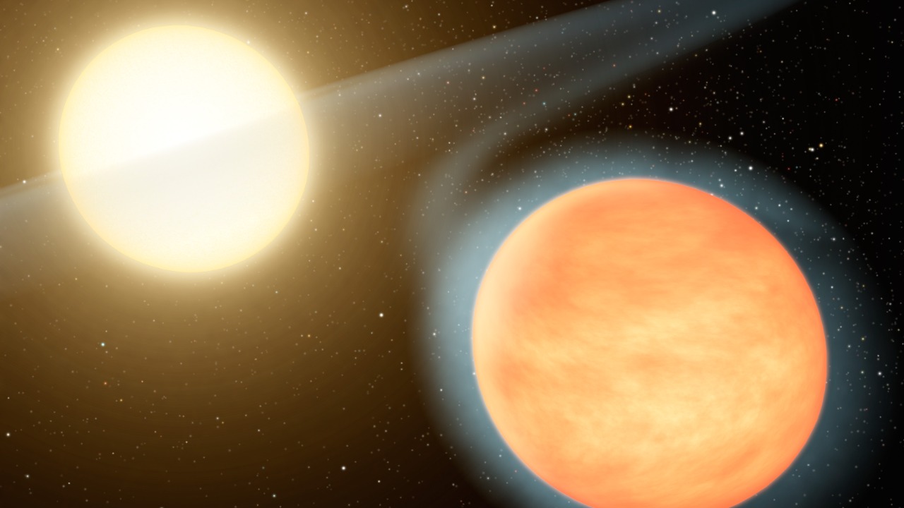 The planet WASP-12b is being slowly torn apart and swallowed by the ...