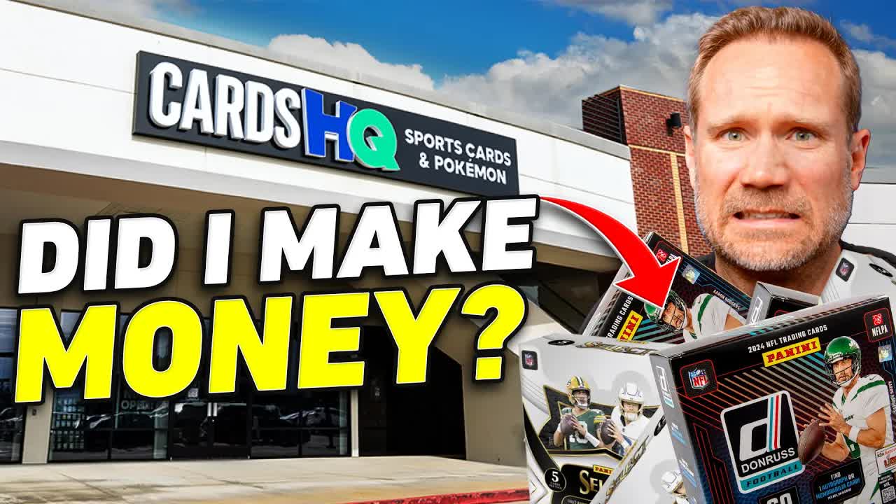 Can You MAKE MONEY Opening Sports Card Boxes?? ($1000 Expiriment)
