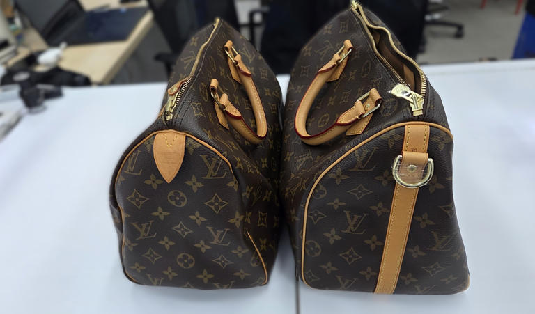 Левый товар – подлинный, правый – контрафактный. /Предоставлено Чхве Ари