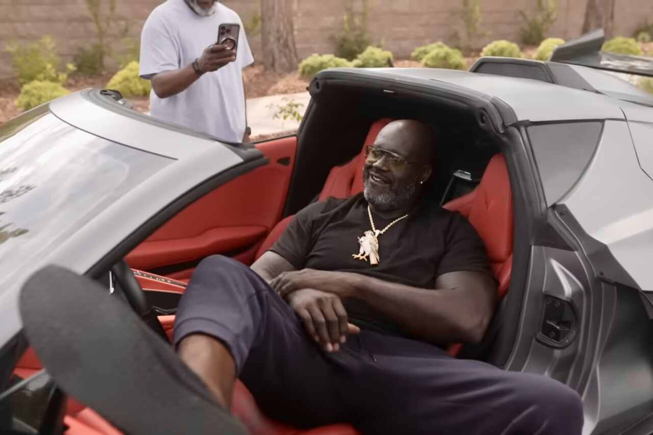 Check Out Shaquille O'Neal's Customized C8 Corvette Z06