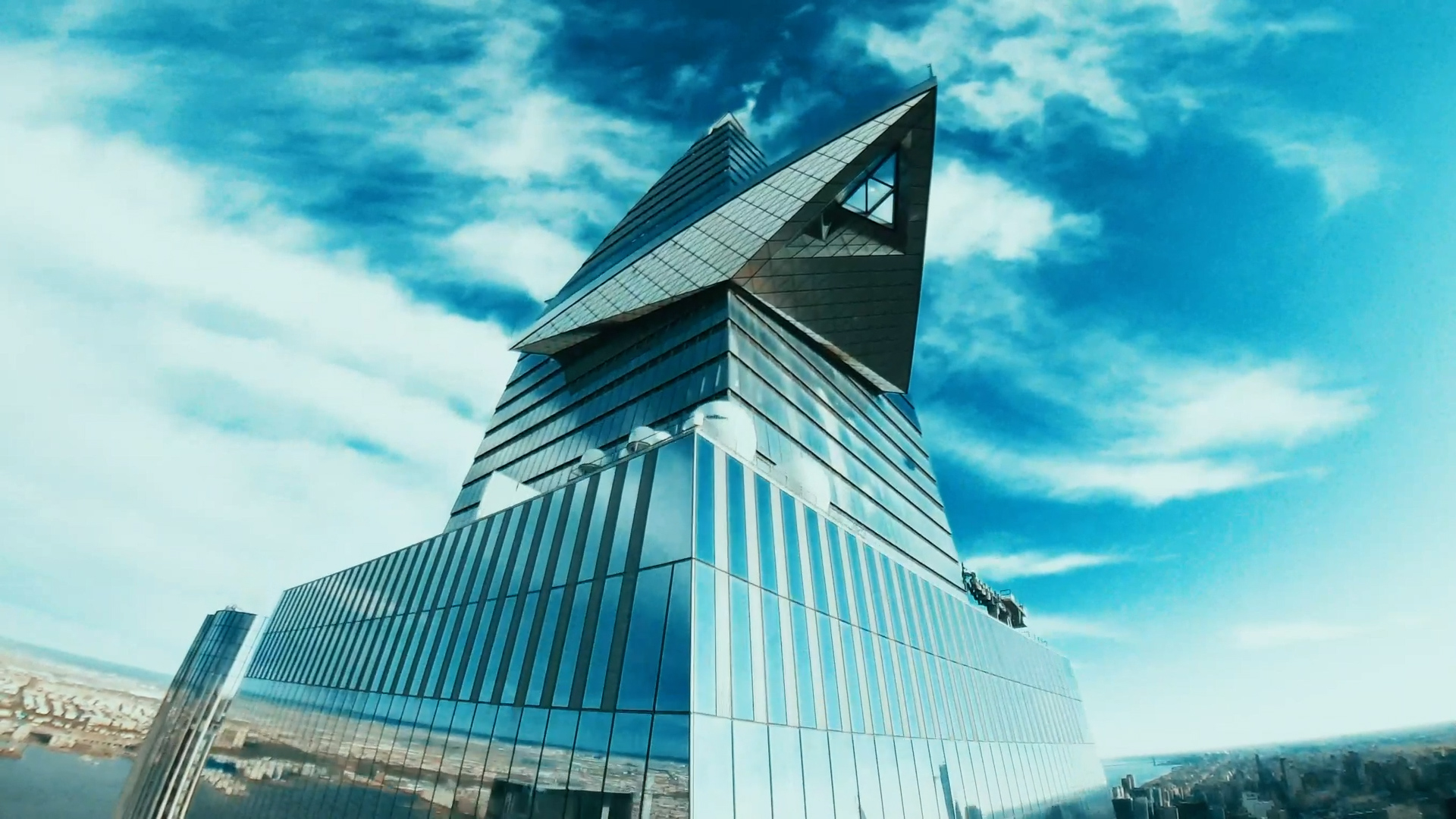 Skyscraper Dives in First Person View