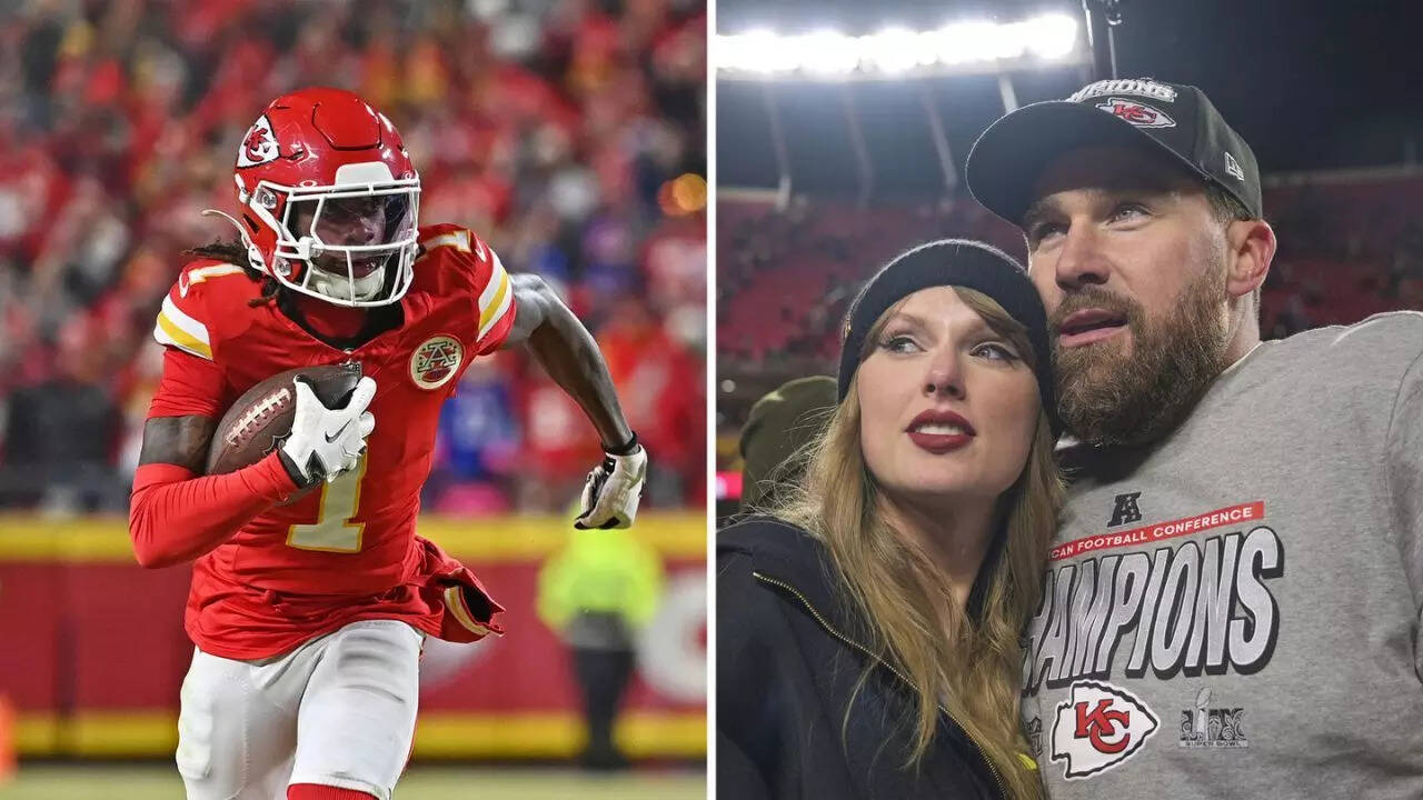 Controversy erupts as fans claim Travis Kelce targeted Xavier Worthy after Taylor  Swift's praise