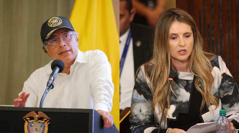 Gustavo Petro reaccionó a la alerta de Paloma Valencia por decreto que ...