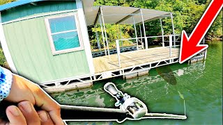 I was unprepared for giant dock fish snapping line