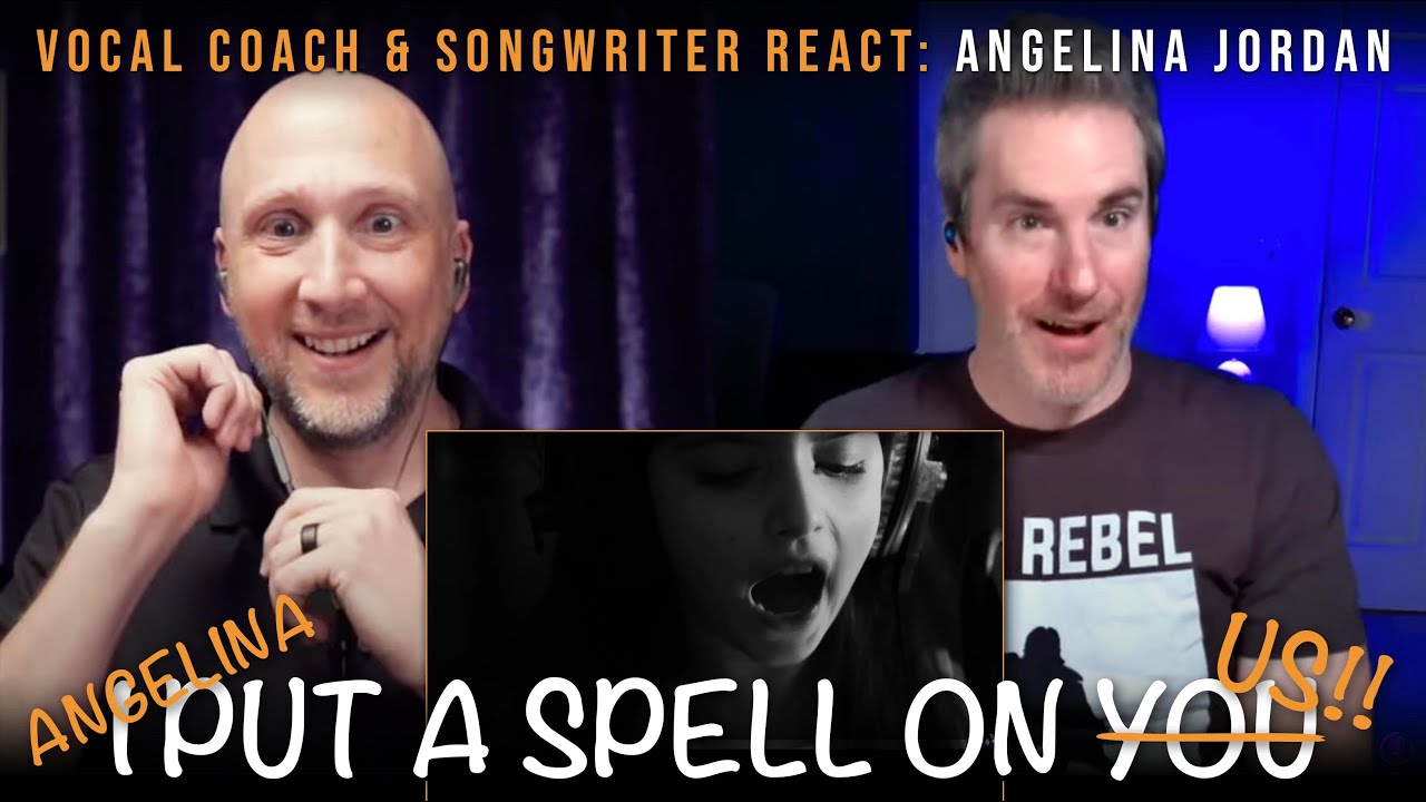First Time Reaction To I Put A Spell On You Angelina Jordan