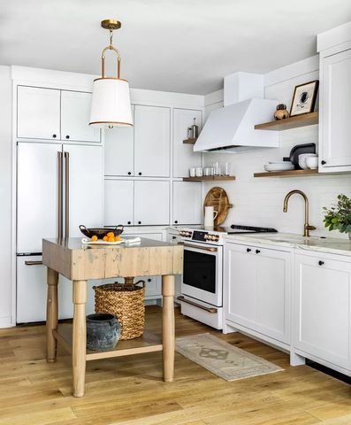vintage island kitchen