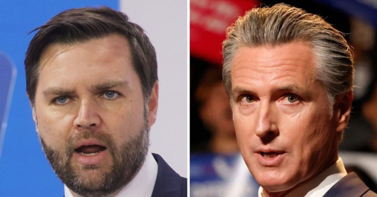 Gavin Newsom Brutally Mocks JD Vance in Latest Meme Attack With Lady