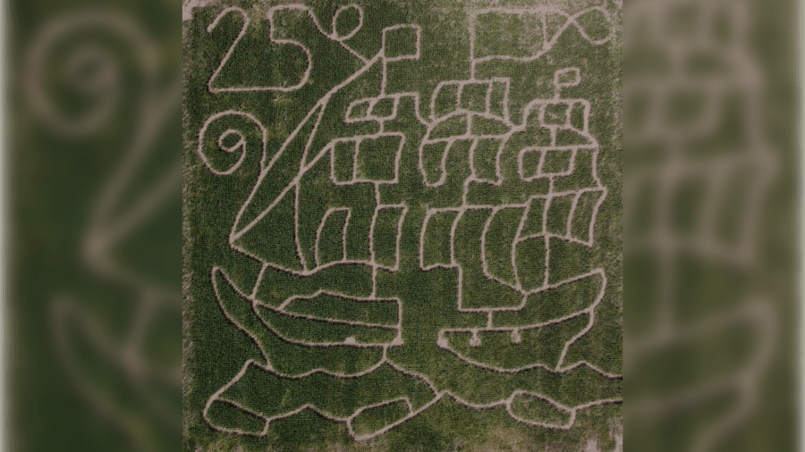 Morath Orchard unveils massive pirate ship corn maze for 2025