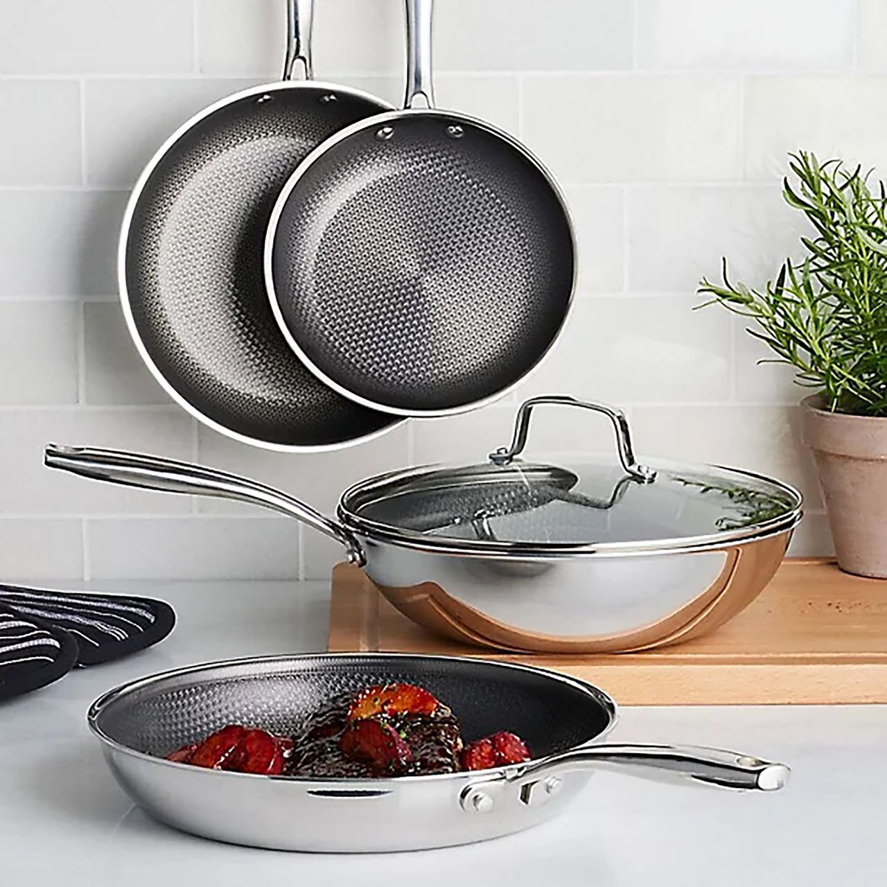 Lakeland is selling a Tri Ply cookware range to rival Gordon Ramsay's ...