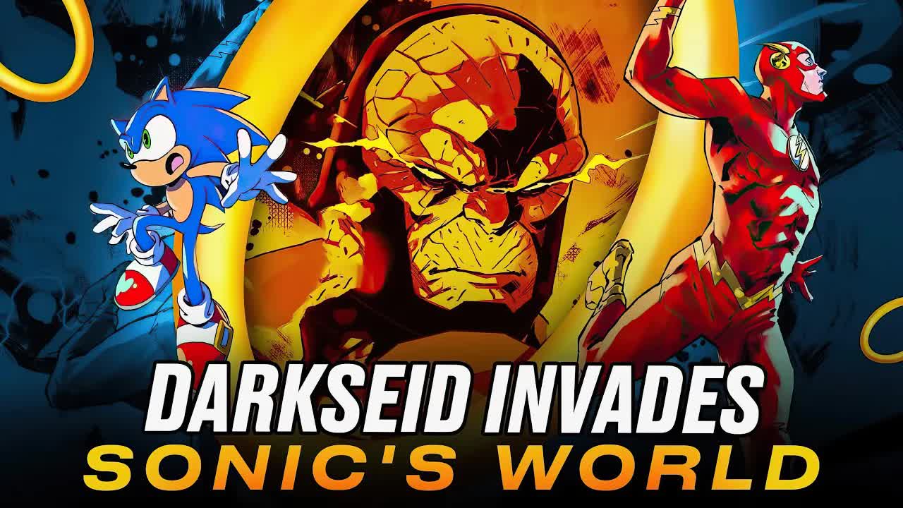 Darkseid invades Sonic's world: DC x Sonic crossover